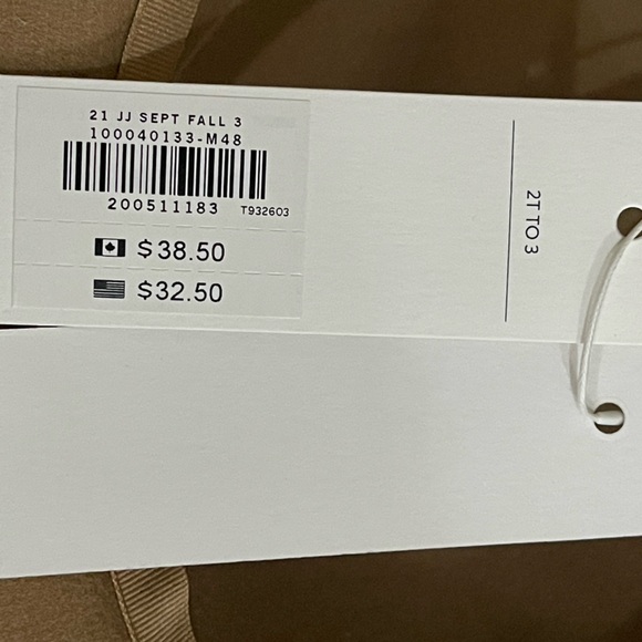 NWT Janie & Jack Tan & Brown Riding Cap Size 2T-3 - Picture 8 of 9